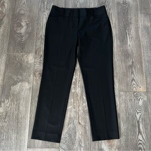 THE LIMITED NWT Cassidy Black Ankle Trouser Dress Pants Size 8 Long